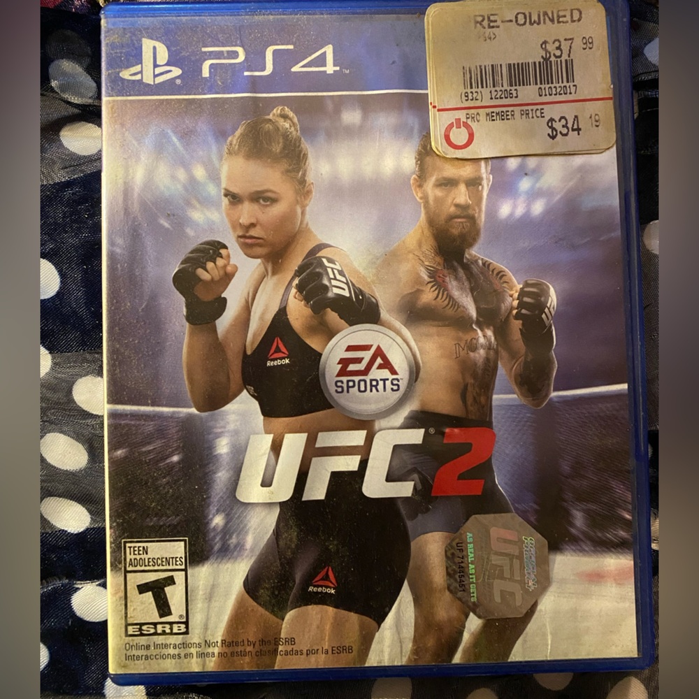 EA Sports UFC 2 PS4